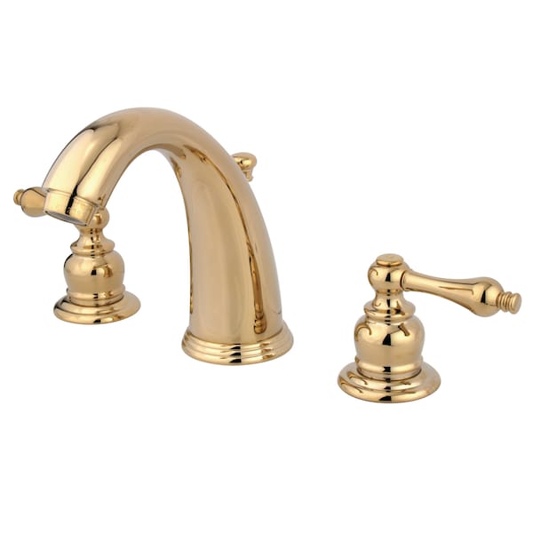 Kingston Brass Widespread Bathroom Faucet, Polished Brass GKB982AL - main